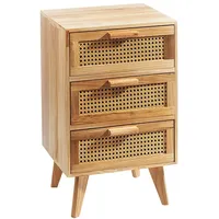 Kobolo Kommode mit 3 Schubladen 40 x 66 x