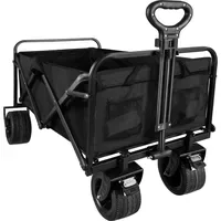 Gardlov Bollerwagen Faltbar 100 kg schwarz