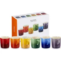 Le Creuset Becher 0,35 l Regenbogen 6 St.