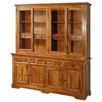 Massivmoebel24 Buffet Oxford Akazie 204 x 50 x 220