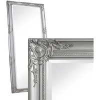 Dasmöbelwerk Wandspiegel Silber 180x80 cm, Spiegel Antik-Stil Ganzkörperspiegel