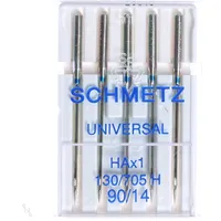 Gütermann Schmetz 130-705-05-090 Nadel, Metal, Silber, 90-14 Größe, 5