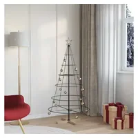VidaXL Weihnachtsbaum mit Ständer 150 cm Schwarz