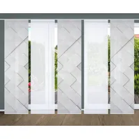 Home in green Schiebevorhang ¦ grau ¦ Synthetik ¦