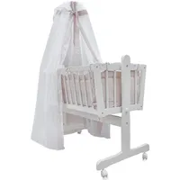 VitaliSpa Babybett , Beige, 100 x 77 cm mit