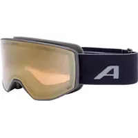 Alpina Venet QV Skibrille (Größe M, schwarz)