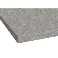 OPTIFIT Arbeitsplatte OPTIFIT "Luzern", marmorfarben grau, B:180cm H:3,8cm T:60cm,