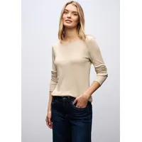 STREET ONE Longsleeve in beige, 38