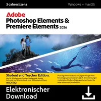 Adobe Photoshop & Premiere Elements 2026 | Lehrer &