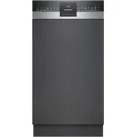 Siemens iQ300 SR53ES25KE Einbau-Geschirrspüler (teilintegrierbar, 450 mm breit, Edelstahl)