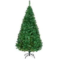 Costway Künstlicher Weihnachtsbaum Grün 210 cm