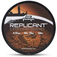 Fox Rage Replicant Cast Braid 0.32mm 55lb - Brown