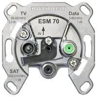 Kathrein ESM 70 Antennendose SAT, TV, FM, Data Unterputz,