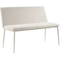 OTTO home Bank OTTO HOME "Cassy", creamfarben, B:122cm H:86cm