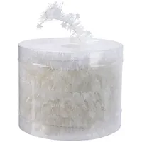 Kaemingk Weihnachtsgirlande 7m x 3cm inkl. Sterne - Lametta