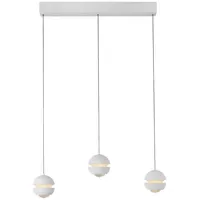 Schöner Wohnen Lini 3-flg. 60 cm eckig weiß