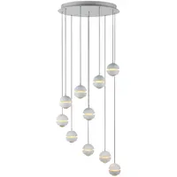 Schöner Wohnen Lini 1-flg. 55 cm rund weiß