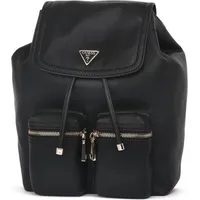 GUESS Manhattan II Flap Backpack Schwarz