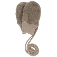 Maximo Fäustlinge MAXIMO, Kinder, Gr. 3M, braun (braun, meliert),