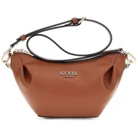 GUESS Umhängetasche Amorette Top Zip Shoulder Bag Cognac