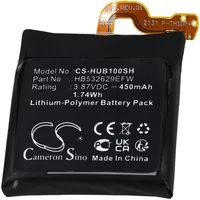 Powery Akku für Huawei Watch GT Runner Smartwatch,