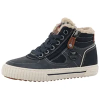 Mustang Sneaker MUSTANG SHOES "Ezio", Jungen, Gr. 35, navy,
