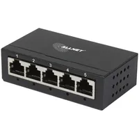 Allnet Switch 5 Port 10/100/1000TX unmanaged Layer2 Lüfterlos