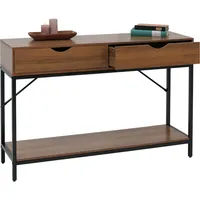 MCW MCW-O76 Konsolentisch 76x109x30cm braun