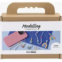 Creativ Company Mini Kreativ Set Modellieren Handyanhänger Bastelset