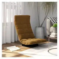 VidaXL Bodenstuhl Drehbar Samt 0 x 0 x 0