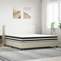 VidaXL Taschenfederkernmatratze Mittel 200 x 200 cm H3