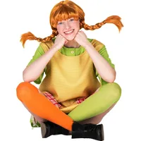 Maskworld Pippi Langstrumpf Perücke Damen OS