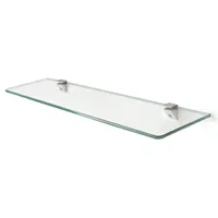 Tulup Glasablage, 40x13 cm Glas, Weiß