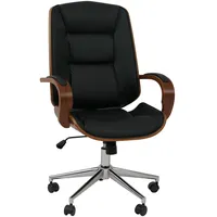 Mendler HWC-O83 Kunstleder Schwarz