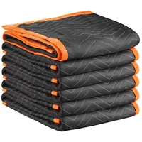 Vevor Umzugsdecken, 6 Stk., 1829x1016 mm, Verpackungsdecke mit Baumwollfüllung,