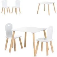 Chipolino Kindersitzgruppe Spielhaus 3-teilig  Kiefer weiß