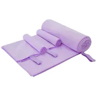 VidaXL Sporthandtuchset 3-tlg. lila