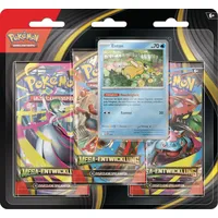 Pokémon Mega-Entwicklung: Enton 1 holografische Promokarte + 3 Boosterpacks