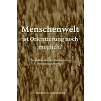 Epubli Menschenwelt - ist Orientierung noch möglich?