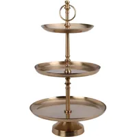 Home&styling collection Tablett gold & Gr.: onesize