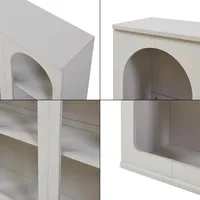 [en.casa] Trorhun 120 x 30 x 80 cm grau