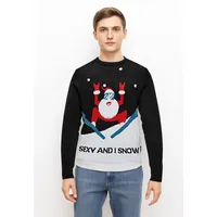 Only & Sons Pullover ONSXMAS hellblau / rot /