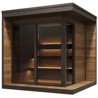 Weka Design Saunahaus Viira 2 mit Thermoholz - 40