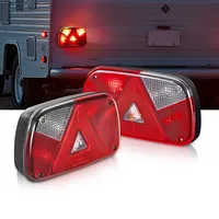 Vevor Anhängerlichter Anhängerleuchten 2 Stk. mit Modi (Bremslicht/Blinklicht/Rücklicht/Kennzeichenleuchte/Rückfahrscheinwerfer/Nebelscheinwerfer), wasserfestes