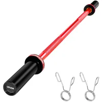 Vevor Langhantelstange Zugstange 120 cm mit geriffeltem Griff für