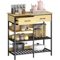 Homcom Sideboard Küchenschrank 90 x 40 x 91 cm