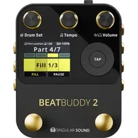 Singular Sound BeatBuddy 2, Effektpedal, Schwarz