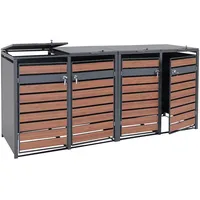 Proregal Mülltonnenbox XL 117 x 284 x 98 cm