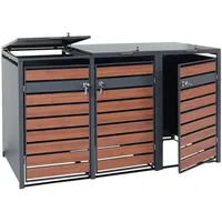 Proregal Mülltonnenbox XL 117 x 215 x 98 cm