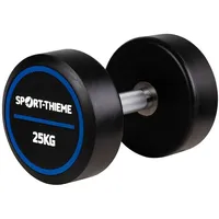 Sport-Thieme Kompakthantel PU Pro Kurzhantel 25 kg schwarz-blau